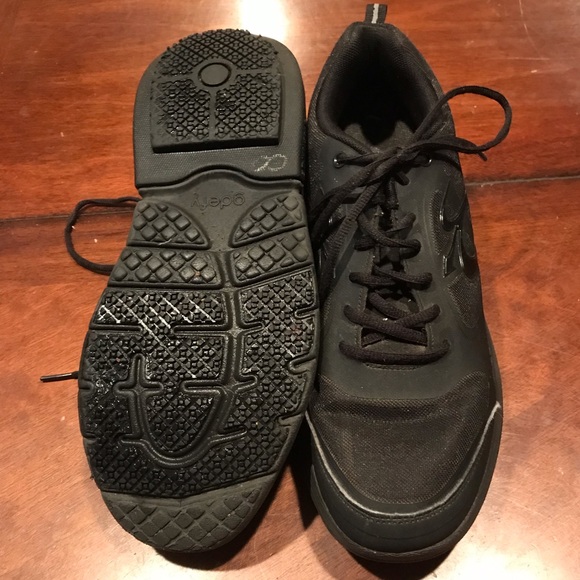 Gdefy Gravity Defyer Black Work Walking Comfort Shoes TB9025MMB-W Size 10.5 - Picture 7 of 11